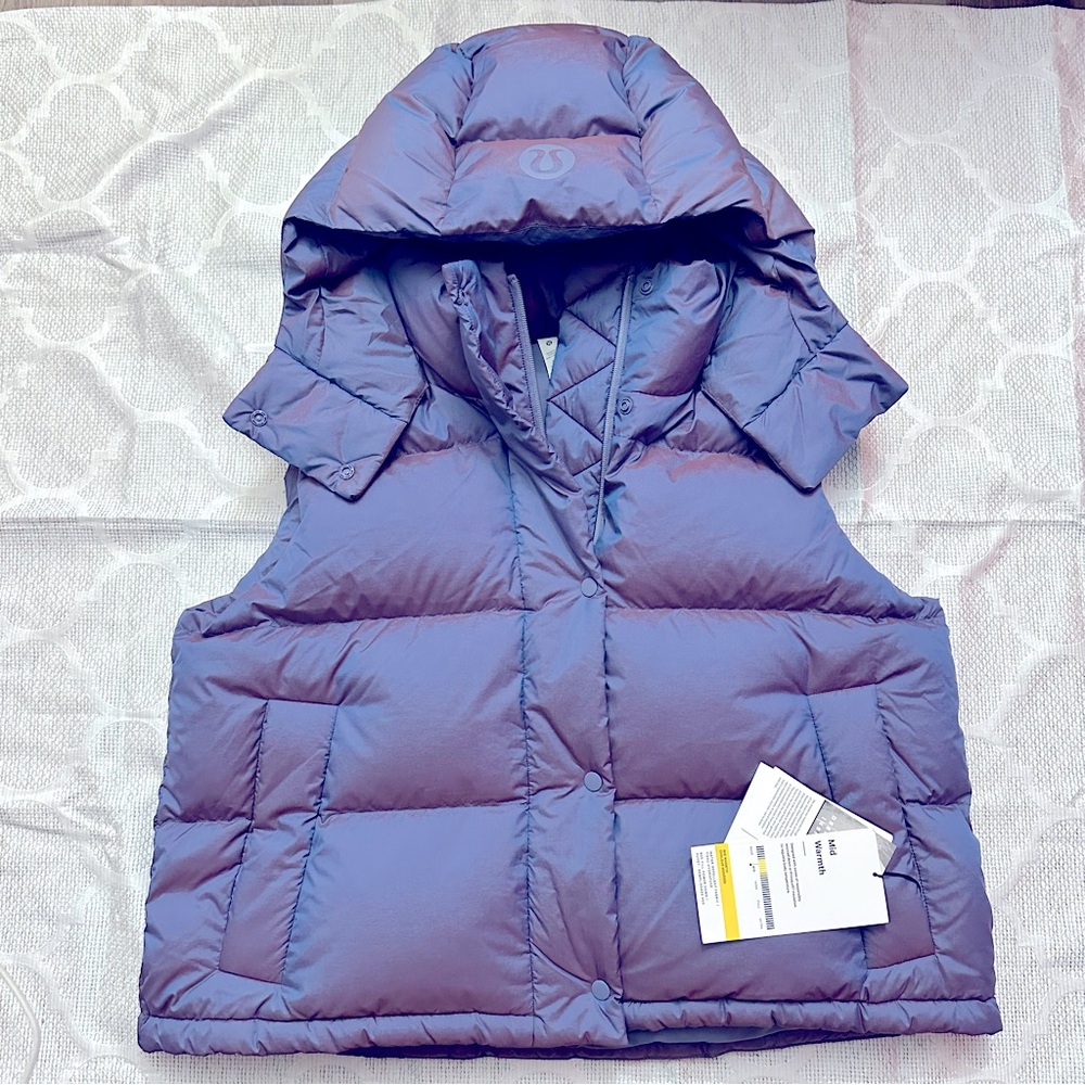 NWT Lululemon Wunder Puff Cropped Vest